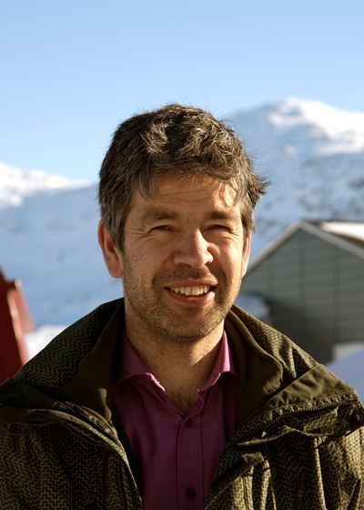 Bjarne "Ababsi" Lyberth, biologist at KNAPK Bjarne "Ababsi" Lyberth, biologist at KNAPK